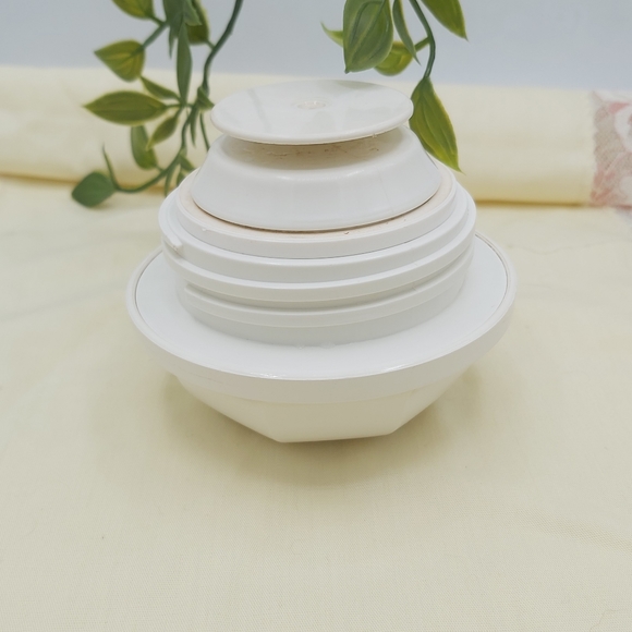 Clearout Item Vintage Thermos Carafe Rose Needlepoint Print - Picture 8 of 13